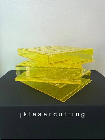 แผ่นอะคริลิค กระจกแก้ว Mockup อะคริลิค