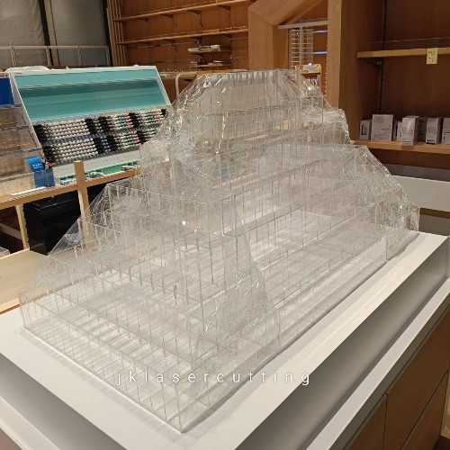 แผ่นอะคริลิค กระจกแก้ว Mockup อะคริลิค