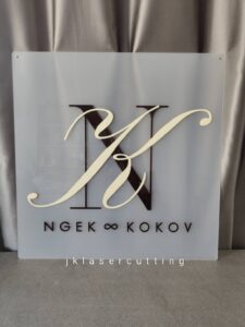 ป้ายอะคริลิค by jklasercutting