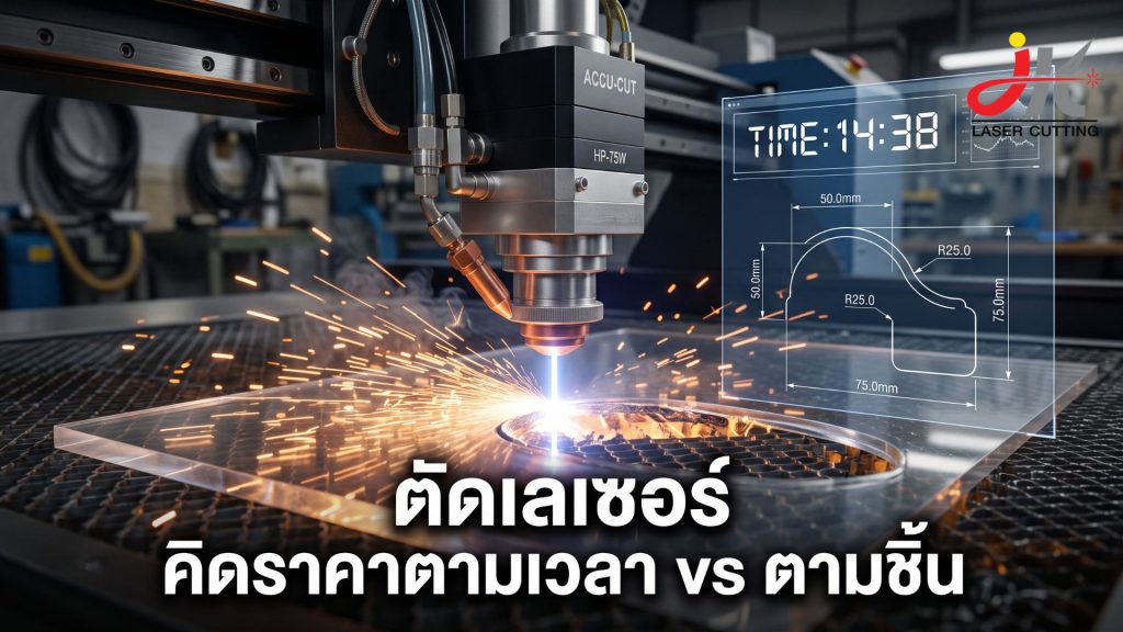 ตัดเลเซอร์คิดราคาตามเวลา vs ตารางฟุต: แบบไหนประหยัดงบกว่า?